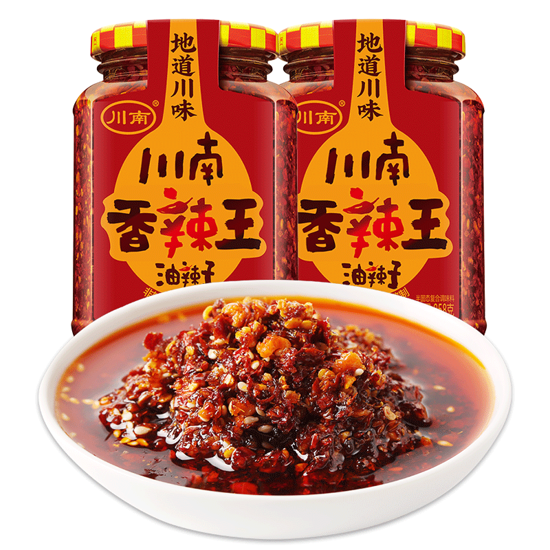 川南下饭红油辣椒酱凉皮拌菜