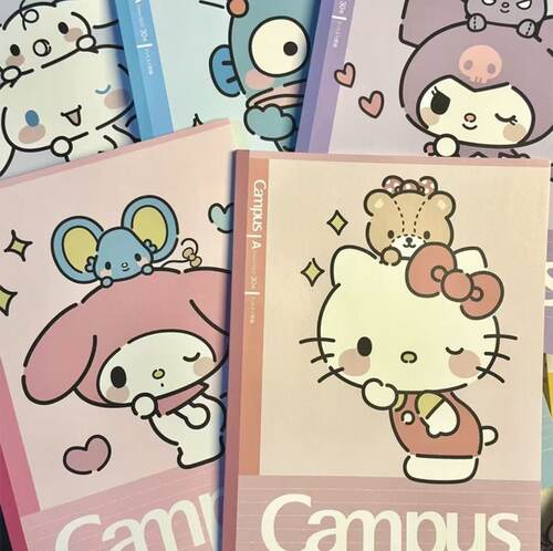 日版国誉campus三丽鸥限定本子