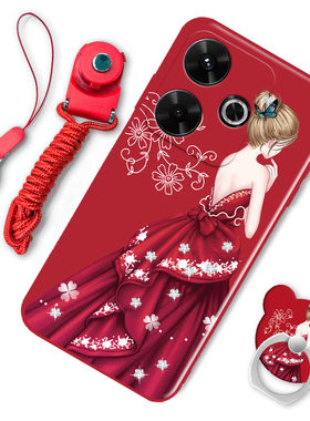 红米Note13R手机壳女新款RedmiNote13R软硅胶卡通可爱网红小米2406ERN9CC全包边磨砂防摔保护套男潮个性时尚