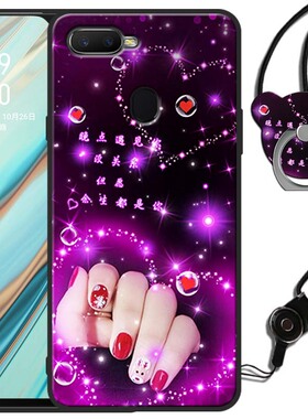 OPPOA7X手机壳女款PBBM00情侣卡通0ppo可爱网红A7X硅胶磨砂外PBBMOO全包边软OPPOPBBM00防摔套0PP0A7X男潮牌