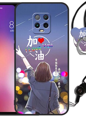 红米10XPro手机壳女款Redmi10XPro情侣卡通可爱网红5G硅胶磨砂外壳小米M2004J7BC全包边软防摔套红米X10pro男