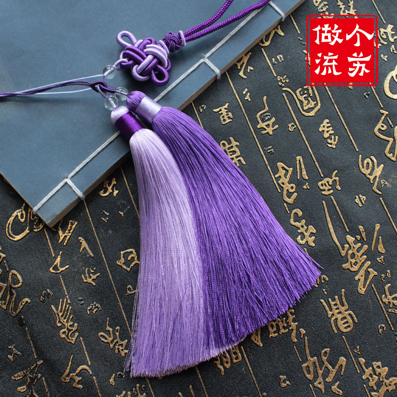 diy玉佩组合中国结古风穗子
