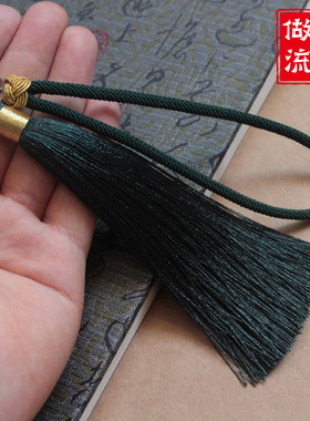 diy金色挂件手把绳吊穗