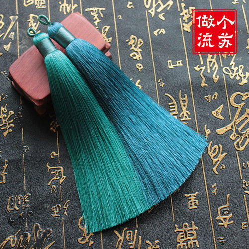 diy人造丝玉佩中国结古风吊穗