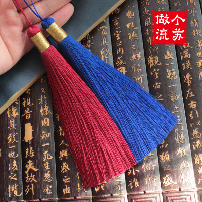 diy人造丝金色绕线流苏穗子