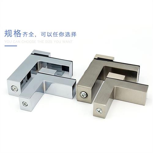 加厚F型玻璃夹可调节托架固定夹木板夹子层板支架鱼嘴层板托大号f