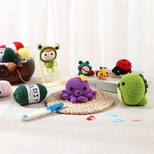 Woobles Crochet Kit For Beginners Knitting Kit With Animal