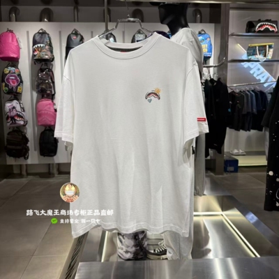 SprayGround鲨鱼嘴专柜正品26夏W1220265男女宽松圆领字母短袖T恤