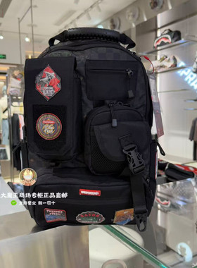 SprayGround鲨鱼嘴专柜25新款W1145807男女时尚大容量双肩包