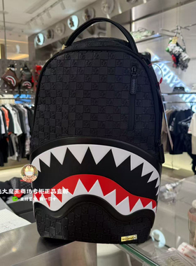 SprayGround鲨鱼嘴专柜正品25新款W1135756男女大容量双肩背包潮