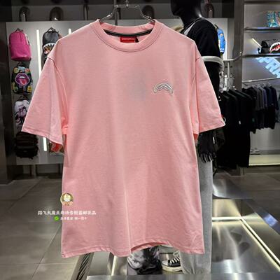 SprayGround鲨鱼嘴专柜正品26新款W1220253男女宽松刺绣圆领短袖