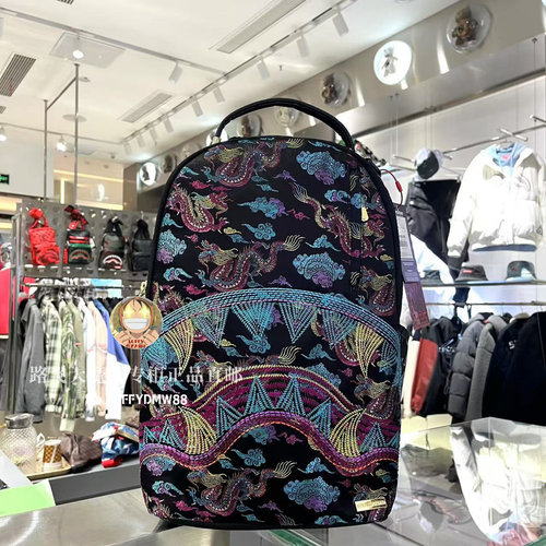 【正品特价】SprayGround专柜正品 24新款W1045752双肩包刺绣书包