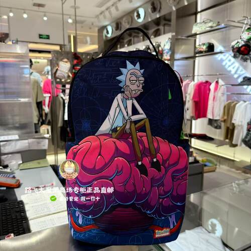 SprayGround鲨鱼嘴专柜正品25新款W1135812男女卡通大容量双肩包