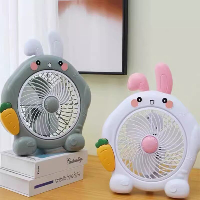 电风扇小型便携式家用床头迷你小风扇卡通学生办公室台式桌面电扇