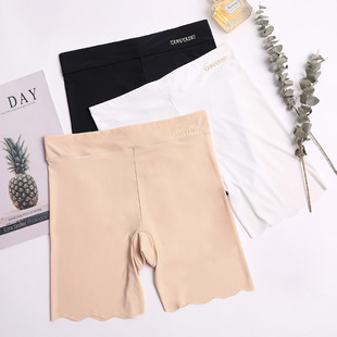 M~4XL Women's safety pants Thin breathable non-curling boxer