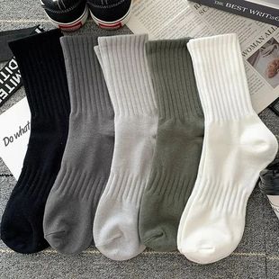 cotton pairs and mid stylish men socks calf women
