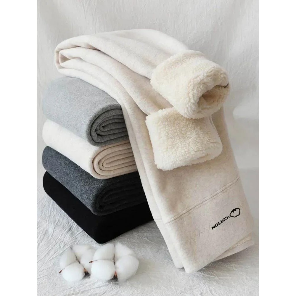 Women's Leggings with Fleece Thermal Cotton Skinny Pants Win