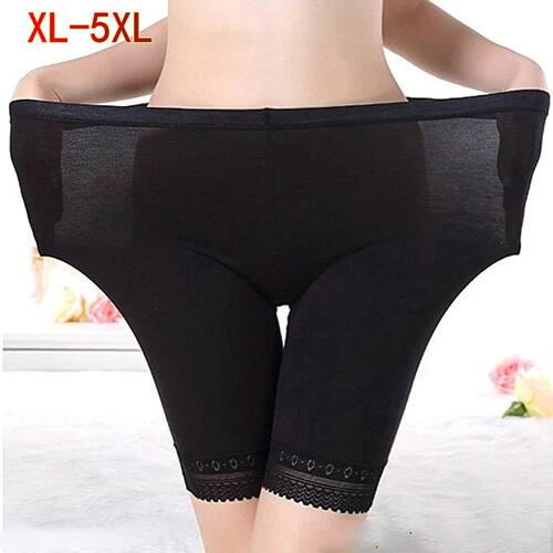 Plus Size 5XL Seamless Safety Short Pants Women Highly Elast