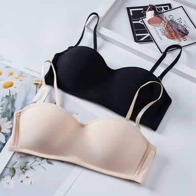 Women Invisible Bra Strapless Bralette 1/2 Cup Women's Under
