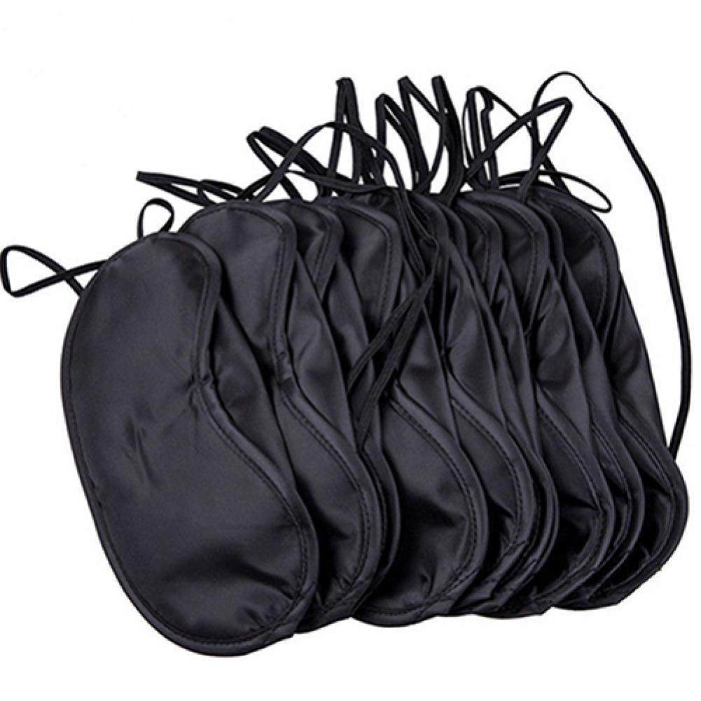 10Pcs Comfortable Sleep Eye Mask Shade Cover Blindfold Night