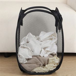 Laundry Dirty Sorting Basket FrameBathro 1pc Washing Folding