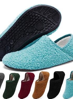 New pure cotton household fluffy slippers for women indoor w