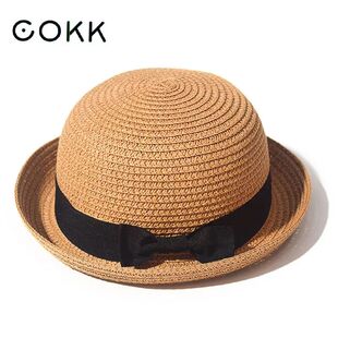 Hats For Women Summer Sun Protection Straw Hat Female Round