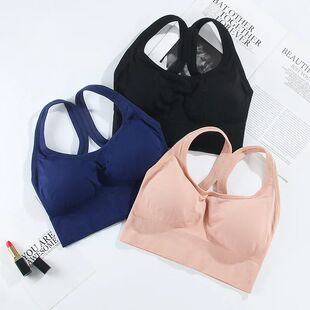 Seamless Bra Women Push Up Breathable Summer Underwear Shock