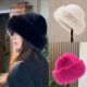 Warm Bucket Fluffy New Women Fur For Fisherman Hat Plush