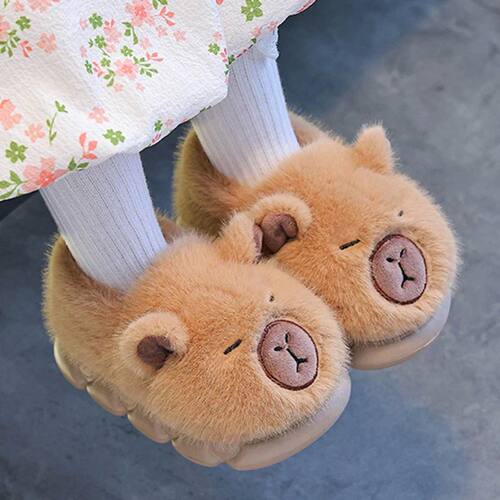 Capybara Children's Winter Cotton Slippers New Boys Girls Ca