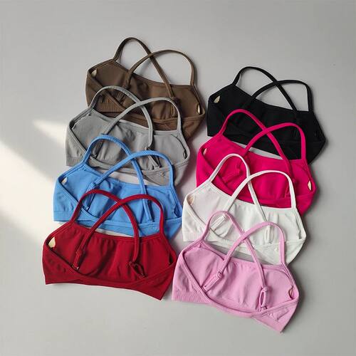 Gathering Shock-proof and Beautiful Back Seamless Sports Bra