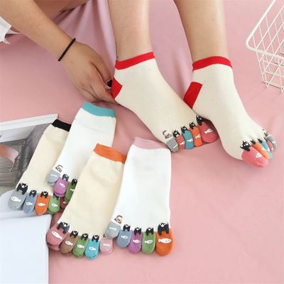New Chic Funny Cute Cat Fish Colored Five Fingers Split Toes