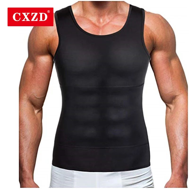 Slimming Vest Men's Slimming Underwear Body Shaper Waist Cin