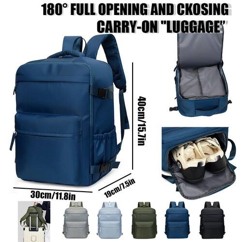 Backpack for Men and Women, Simple Business Trip Luggage Bag