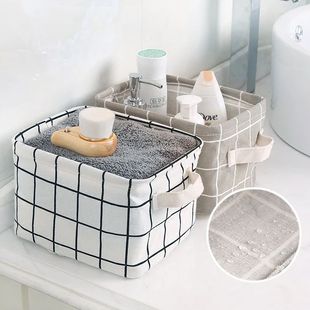Hemp Storage Printed Cotton Tab Handheld and with 1PC Basket