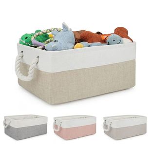 Storage Fabric Basket Multi Sundrie Folding functional Linen