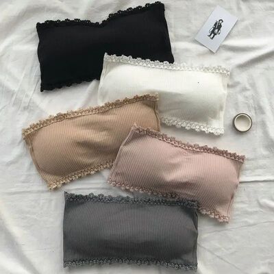 Summer Strapless Women Bras Back Lace Sexy Chest Tops Seamle