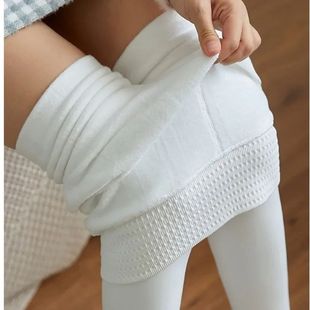 New  Women Winter Tights White High Waist Pantyhose Push War