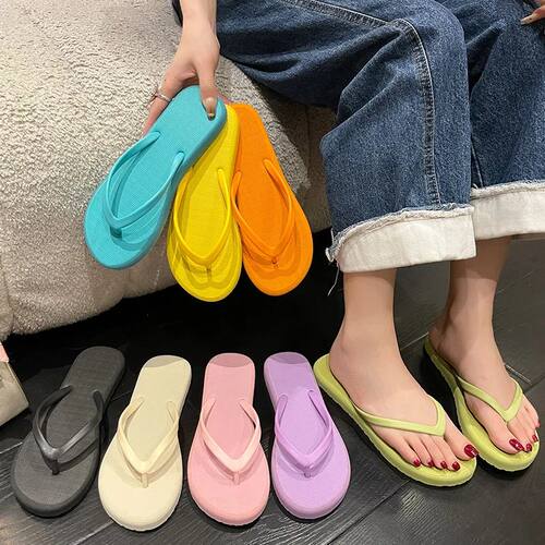 Beach Sandals Summer Flip Flops for Women Slippers Cute Cand