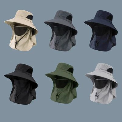 Summer Sun Hats UV Protection Outdoor Hunting Fishing Cap Fo
