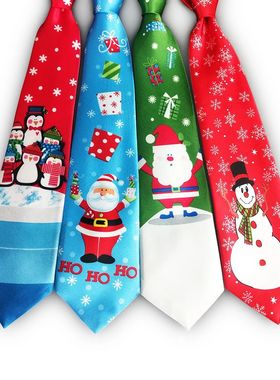Men's Neckties Light Thin Christmas?Ties for Men Children's