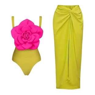 New Arrival 2-Piece One Piece Swimsuit With Cover Up Sexy Sw