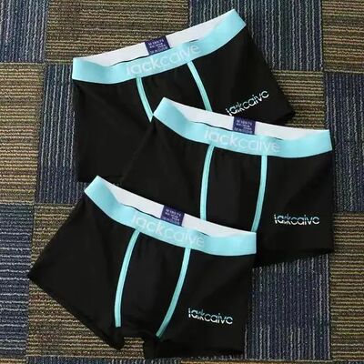 1Pcs Underwear Men's Boxer Shorts Sexy Panties Cotton Boxers