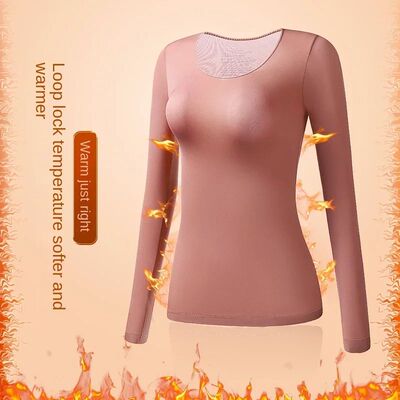 Women's Thermal Underwear Autumn Winter Bottoming Shirt Long