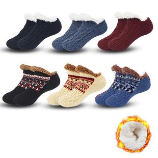 Socks Sock Thicken Snow Women Men Floor slip Non Warm Winter