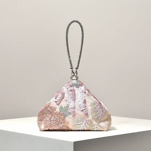 Mini Purse,Sequin Bag,Floral Pop,Embroidery Bag,Gala Night,P