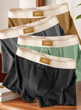 3pcs Men Panties Cotton BoxerShorts Man Underwear Mens Boxer