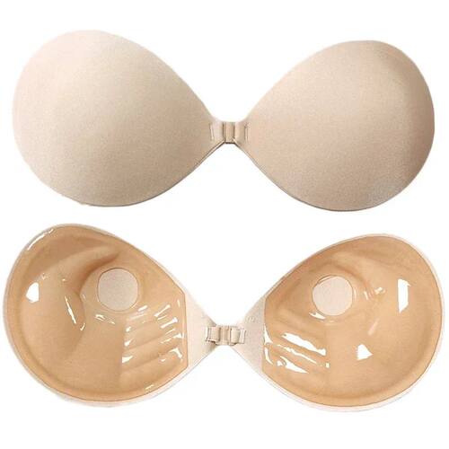 Palm Push Up Invisible Silicone Bra Womens Chest Stickers Li