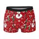 Underpants Jolly background Merry Christmas Red