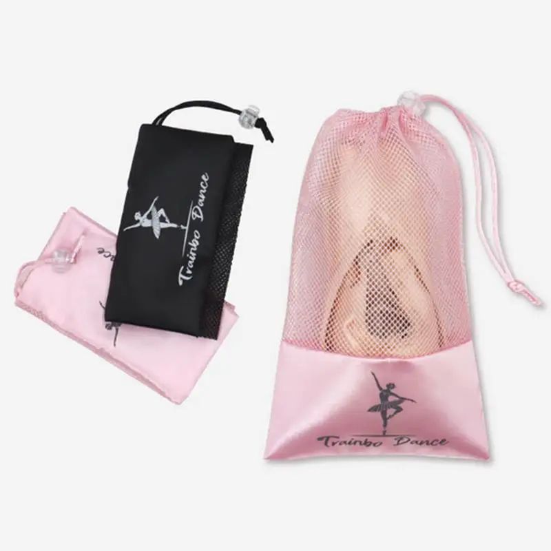 Pink White Dance Bag Shoes Storage Pouch Ballet Organizer Ha